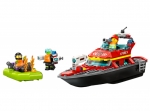 LEGO® City 60373 - Hasičská záchranná loď a čln